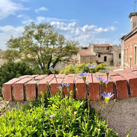 アヴィニョンL'Atypique - T3 Grande Terrasse, Bbq Vue Et Chemineeアパートメント エクステリア 写真